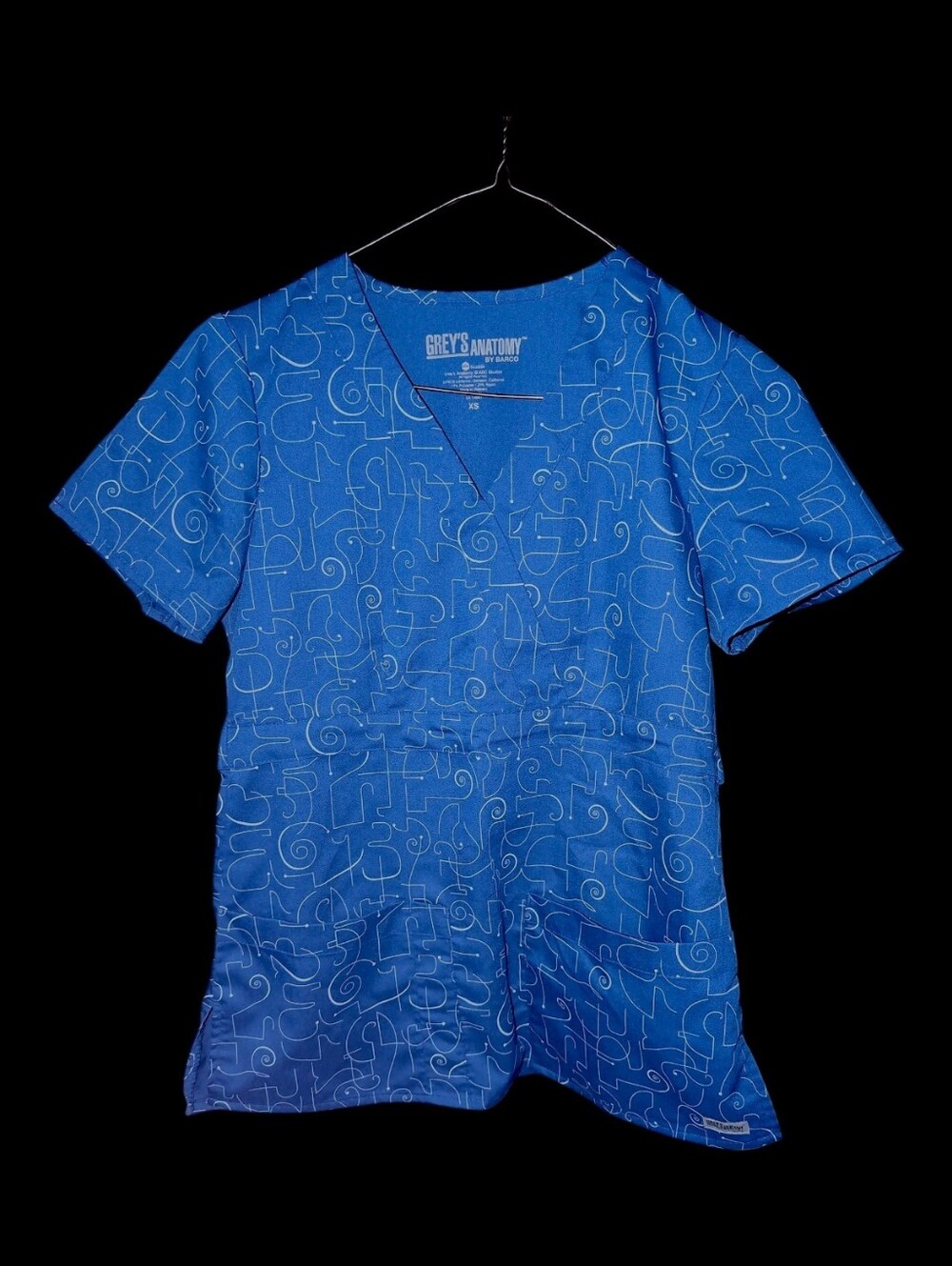 ❤️ Grey's Anatomy Scrub Top XS